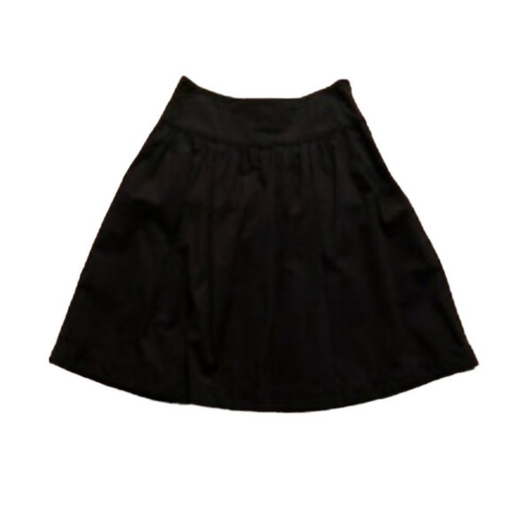 Banana republic size 8 womens medium black skirt work wear career eight